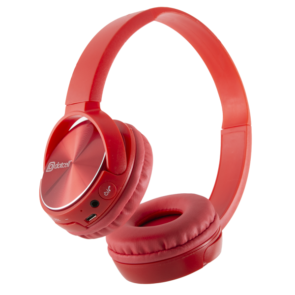 Fone Headphone DC-F610 Vermelho